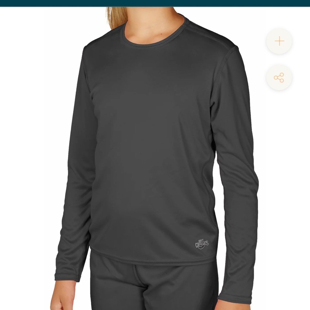 Hot Chillys 🌶️ black base layer unisex